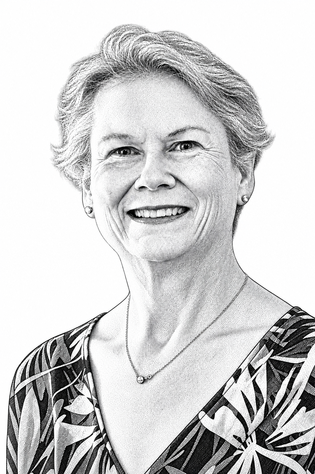 Engraved portrait of Jane Harper